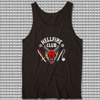 Stranger Things Hellfire Club Logo Unisex Tank Top