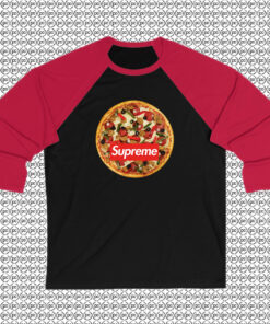 Supreme Pizza Raglan Tee