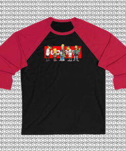 Supreme x Bart Simpson Logo Raglan Tee