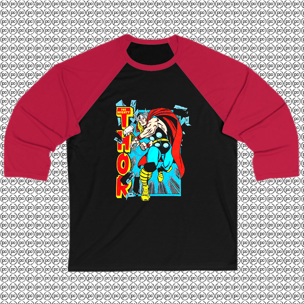 The Mighty Thor Raglan Tee