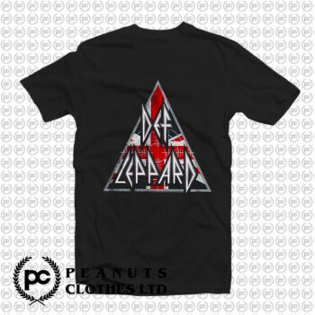 Triangle Def Leppard T Shirt