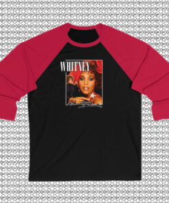 Whitney Houston Wanna Dance Raglan Tee