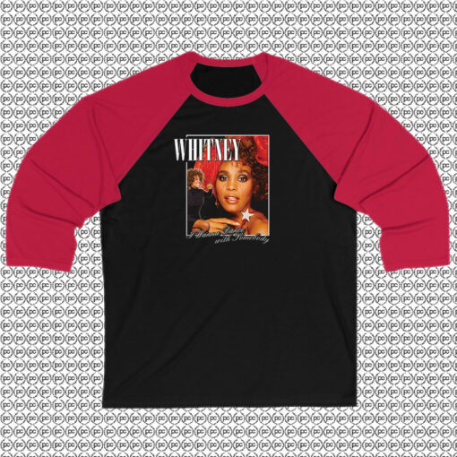 Whitney Houston Wanna Dance Raglan Tee