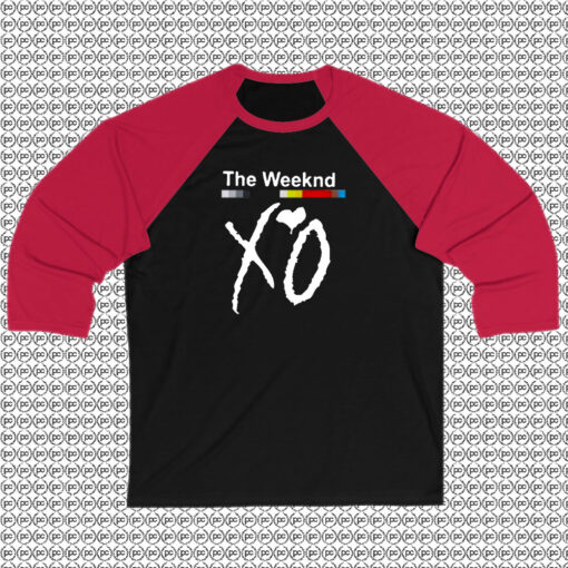 Xo The Weeknd Raglan Tee