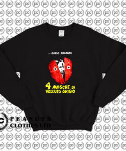 4 Mosche Di Velluto Grigio Sweatshirt