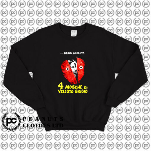 4 Mosche Di Velluto Grigio Sweatshirt
