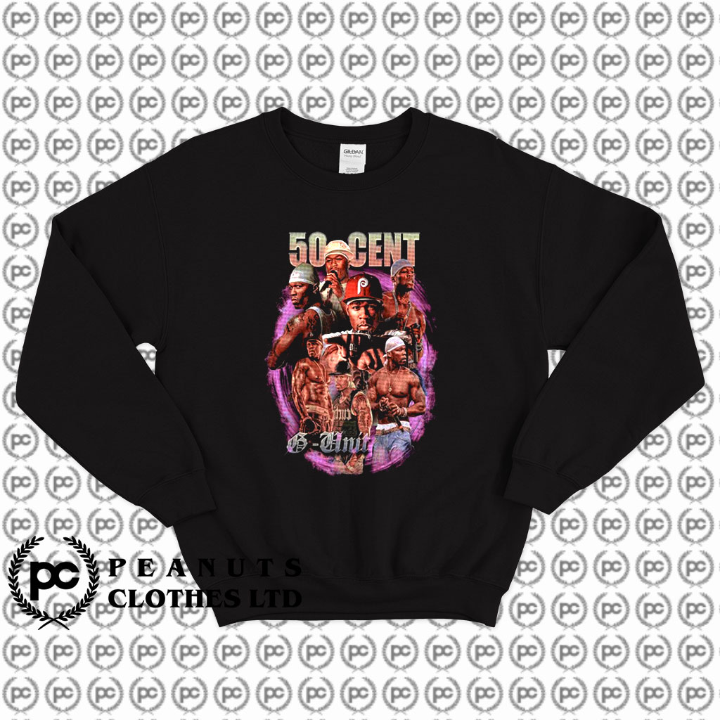 50Cent Classic Vintage B00tleg Rap Sweatshirt