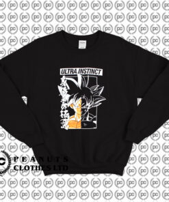 Dragon Ball Super Goku Ultra Instinct Split Sweatshirt