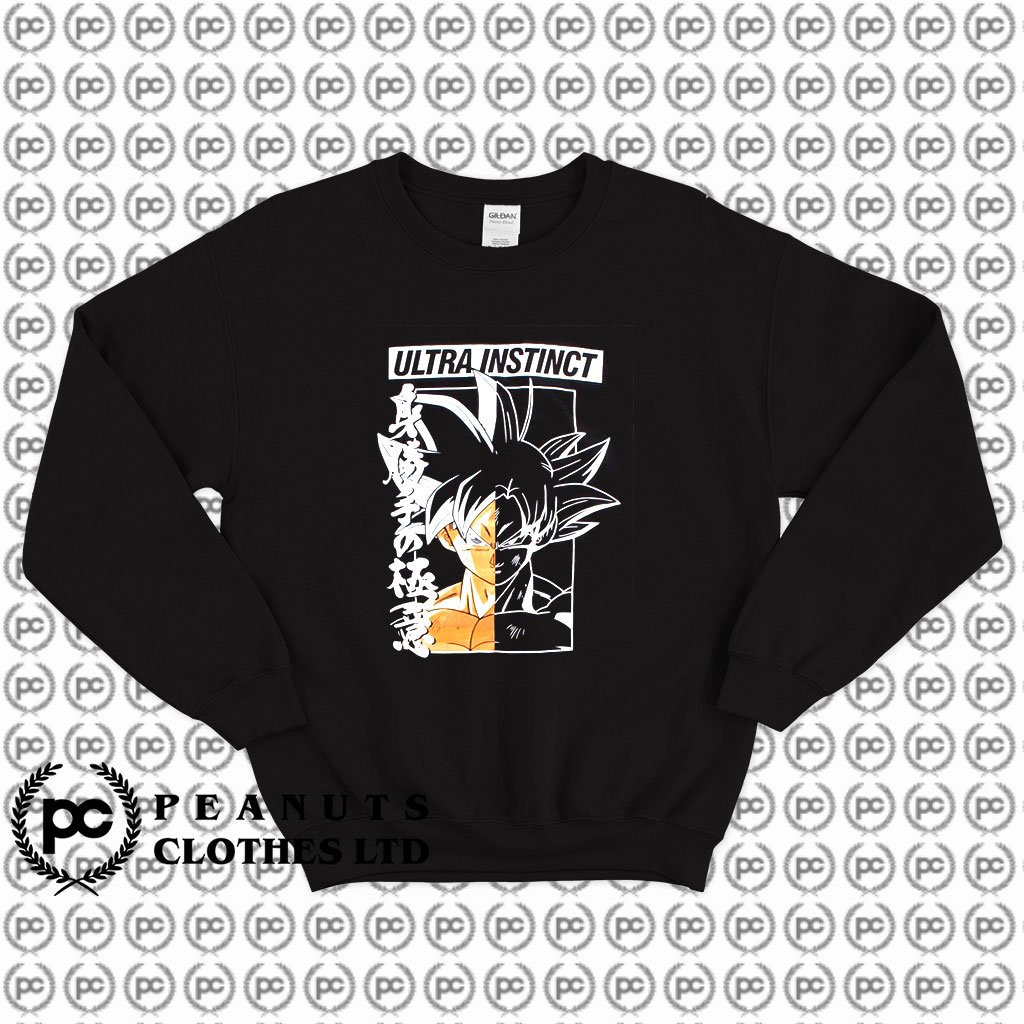 Dragon Ball Super Goku Ultra Instinct Split Sweatshirt
