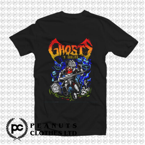Graveyard Ghosts Goblins T Shirt