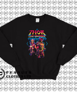 Marvel Thor Love And Thunder Grunge Thunder Sweatshirt