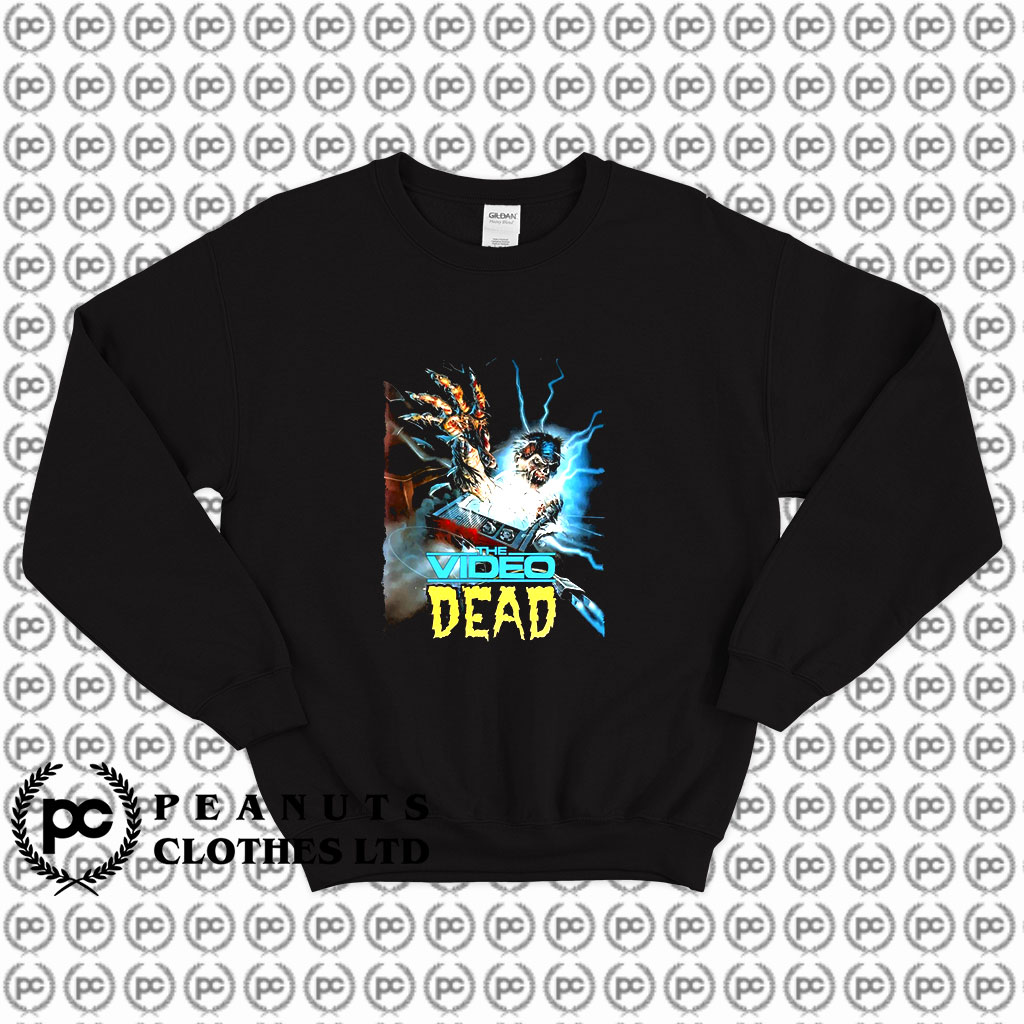 The Video Dead Vintage Horror Sweatshirt