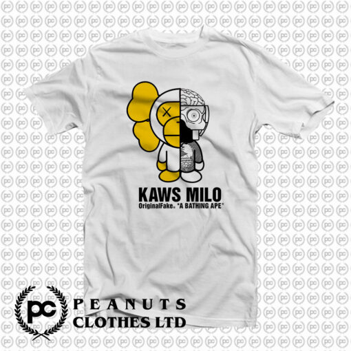 BAPE X Original Fake Kaws Companion Milo T Shirt
