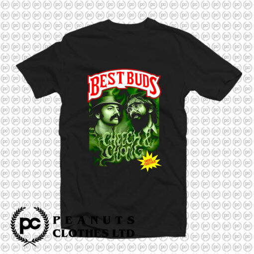 BEST BUDS Cheech And Chong Smoke Together Vintage T Shirt
