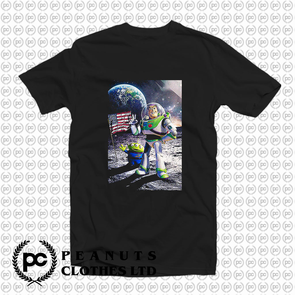 Buzz Lightyear Moon Landing T Shirt