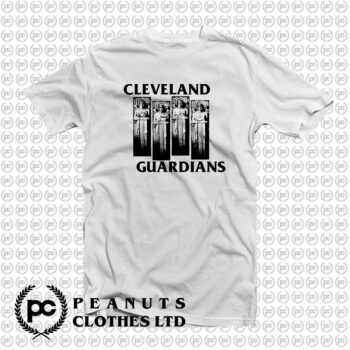 Cleveland Guardians Black Flag Parody T Shirt