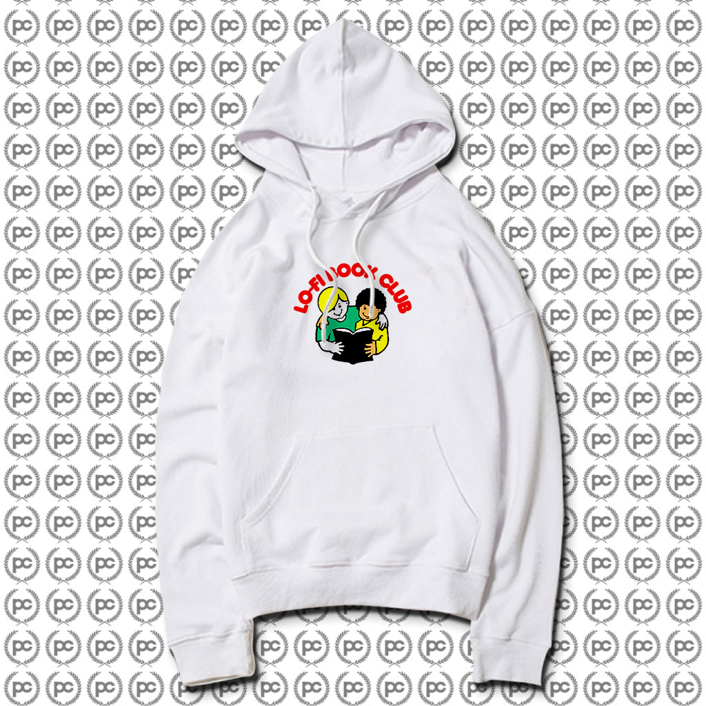Cute Lofi Book Club Hoodie