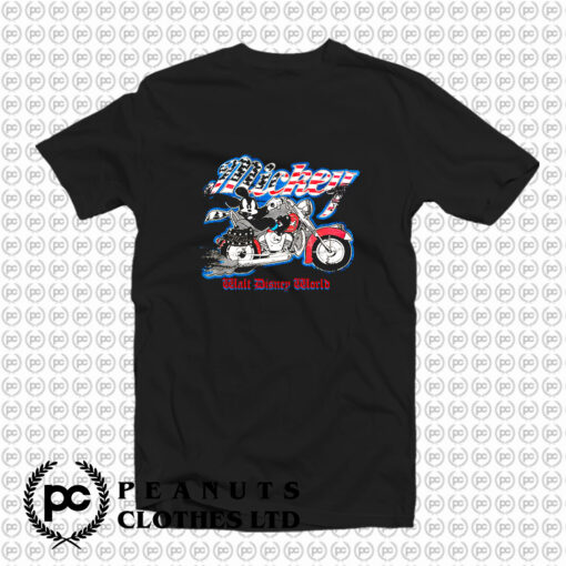 Disney Mickey Mouse Motorcycle T Shirt