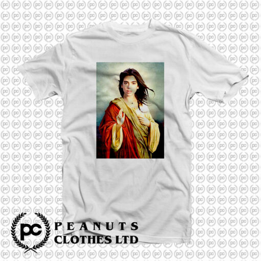 Jesus in Dua Lipa Funny T Shirt