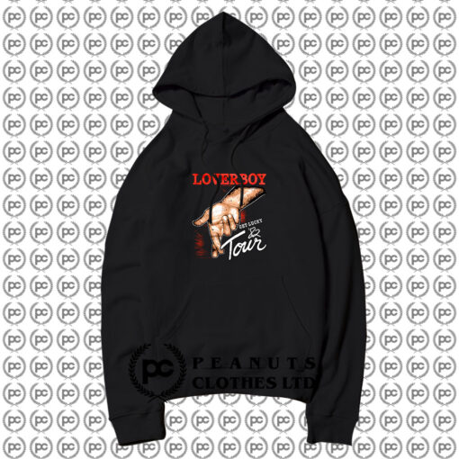 Loverboy Get Lucky Tour 1982 Album Hoodie