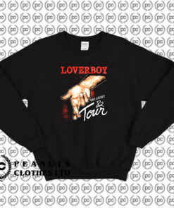 Loverboy Get Lucky Tour 1982 Album Sweatshirt