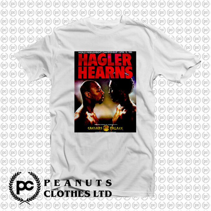 Marvin Hagler Vs Tommy Hearns 1985 T Shirt