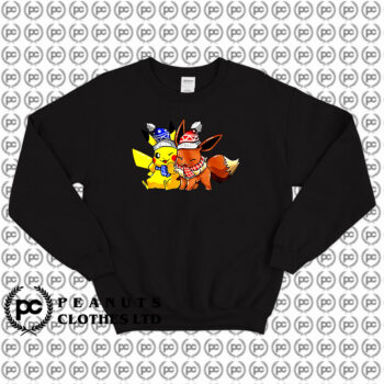Pokemon Pikachu Merry Christmas Sweatshirt
