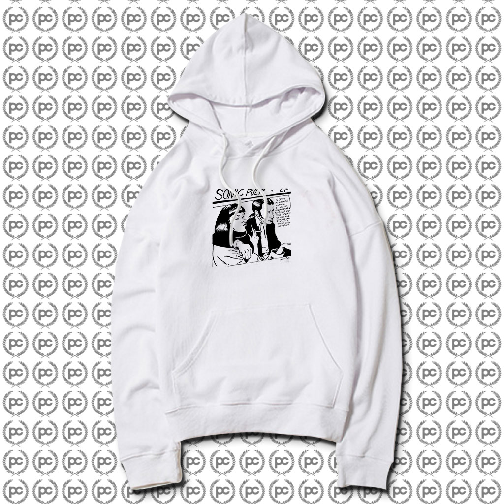 Pulp Fiction Sonic Youth Authentic Hoodie