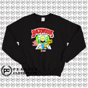 Rick Morty Backwoods All Natural Leaf Sweatshirt