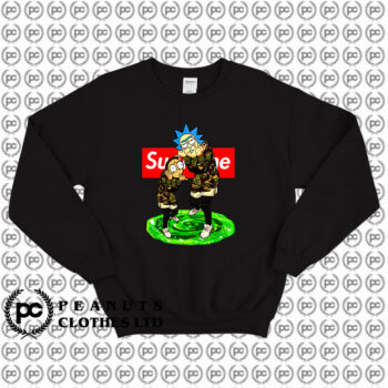 Rick Morty Supreme Thug Life Sweatshirt