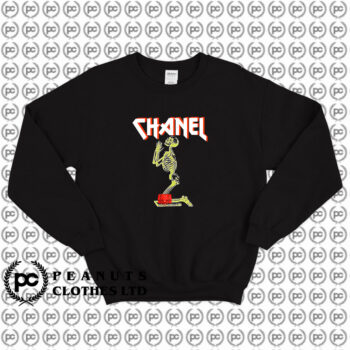 Skeleton Begged For Bag Chanel Sweatshirt