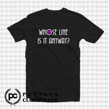 Whos Line Is It Anyways Retro Tv Show T Shirt