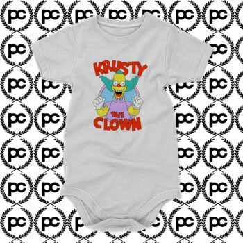 1994 Krusty The Clown The Simpsons Baby Onesie