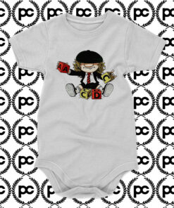 Angus Young Ugly ACDC Baby Onesie