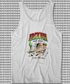 Arizona Heat Wave Skeleton Unisex Tank Tops