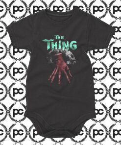 Beware of the Thing Addams Family Baby Onesie