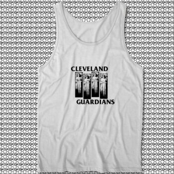 Cleveland Guardians Black Flag Parody Unisex Tank Tops