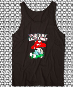 Freeze The Smurfs This Is My Lazy Unisex Tank Tops