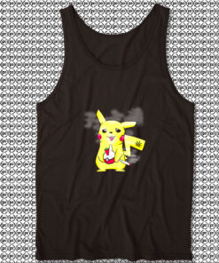 Funny Pokemon Parody Weed Unisex Tank Tops