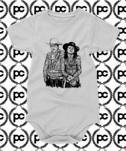 John Wayne And Lil Wayne Baby Onesie