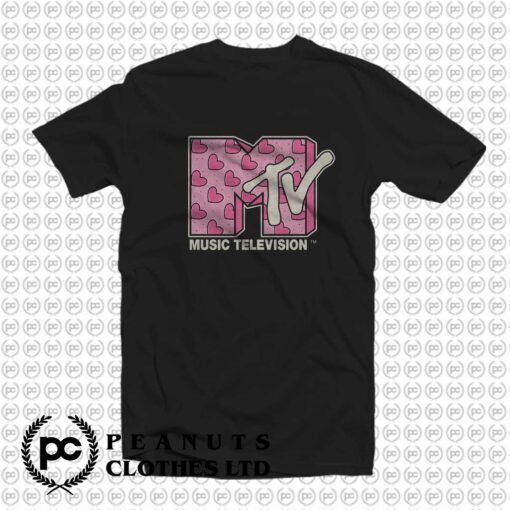MTV Valentines Day Pink Heart Logo