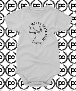 Mongo Skate Team Skeleton Baby Onesie