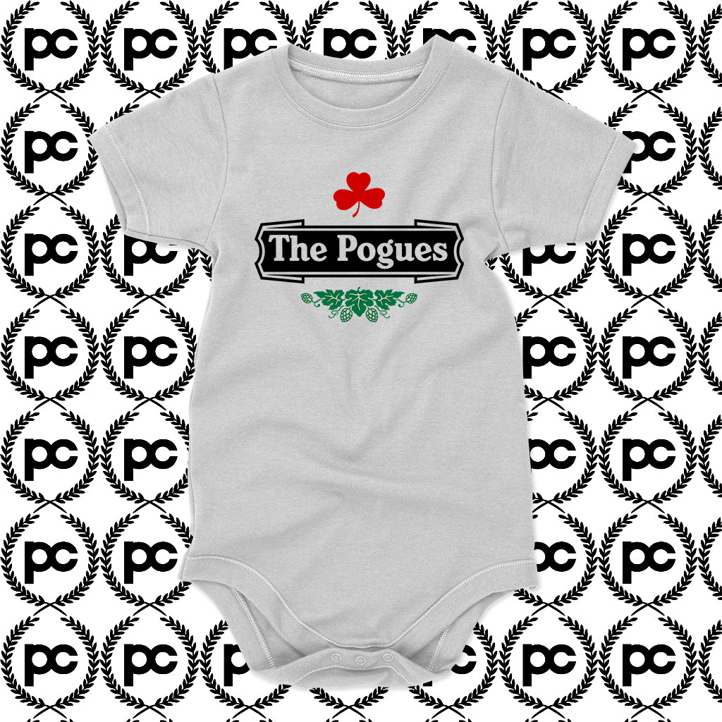 The Pogues Irish Punk Baby Onesie