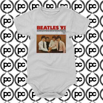 Vintage The Beatles VI Album Baby Onesie