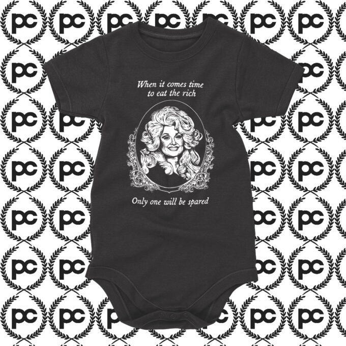 When it comes time to eat the rich only one will be spared Baby Onesie