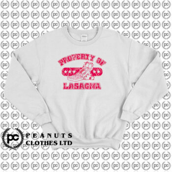Garfield Property Of Lasagna Sweatshirt