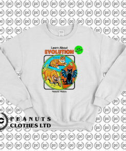 Learn About Evolution Cat Sweatshirt