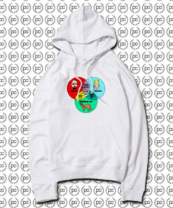 Marxist Toddler And Mountain Lion Venn Diagram Hoodie
