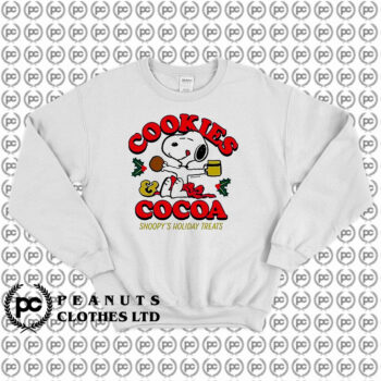 Peanuts Snoopy Cookies And Cocoa Sweatshirt