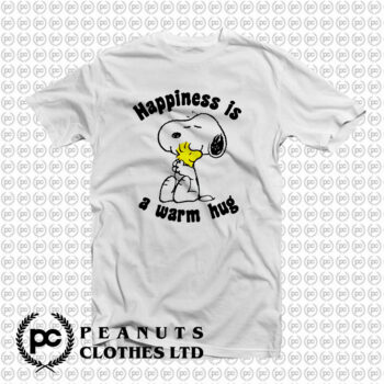 Snoopy and Woodstock Happiness is a Warm Hug T Shirt